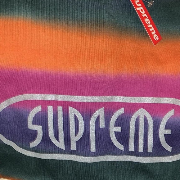 SOLD OFF POSH MARK — Supreme Rainbow Stripe Tee - Picture 3 of 3